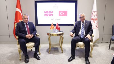 İSTANBUL, – Sağlık Bakanı Kemal Memişoğlu, Kuzey Makedonya Cumhuriyeti Sağlık