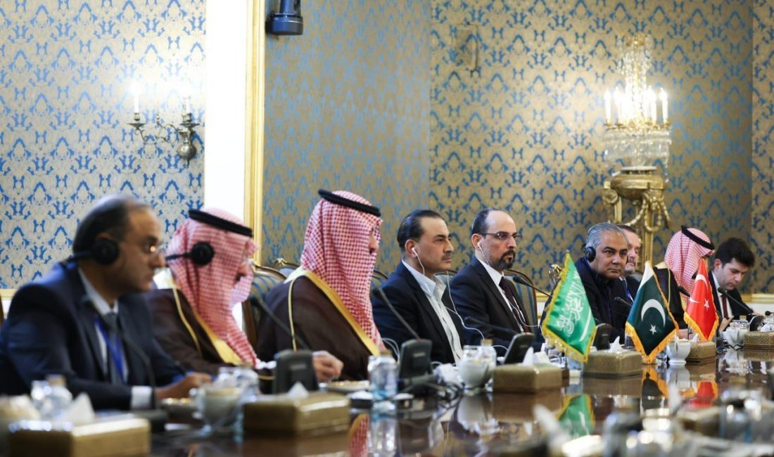 Türkiye, Suudi Arabistan, Pakistan ve İran arasında dörtlü toplantı başladı İRAN, – TÜRKİYE, Suudi Arabistan, Pakistan ve İran arasındaki dörtlü