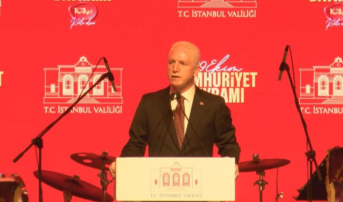 Hüseyin DOĞAN/İSTANBUL, – İSTANBUL Valiliği tarafından 29 Ekim Cumhuriyet Bayramı