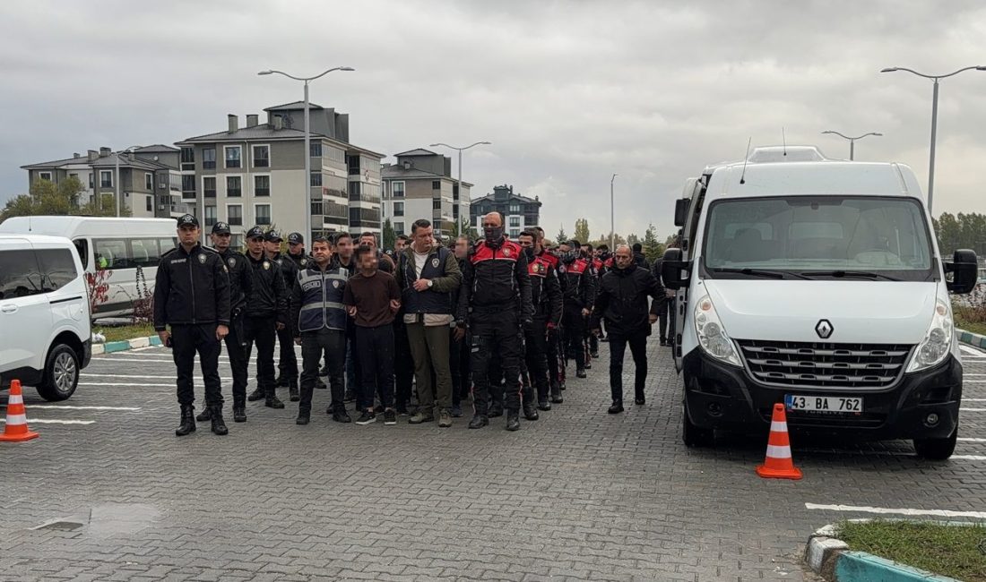Oğuzhan KILIÇ/KÜTAHYA, – KÜTAHYA merkezli 5 ilde düzenlenen yasa dışı