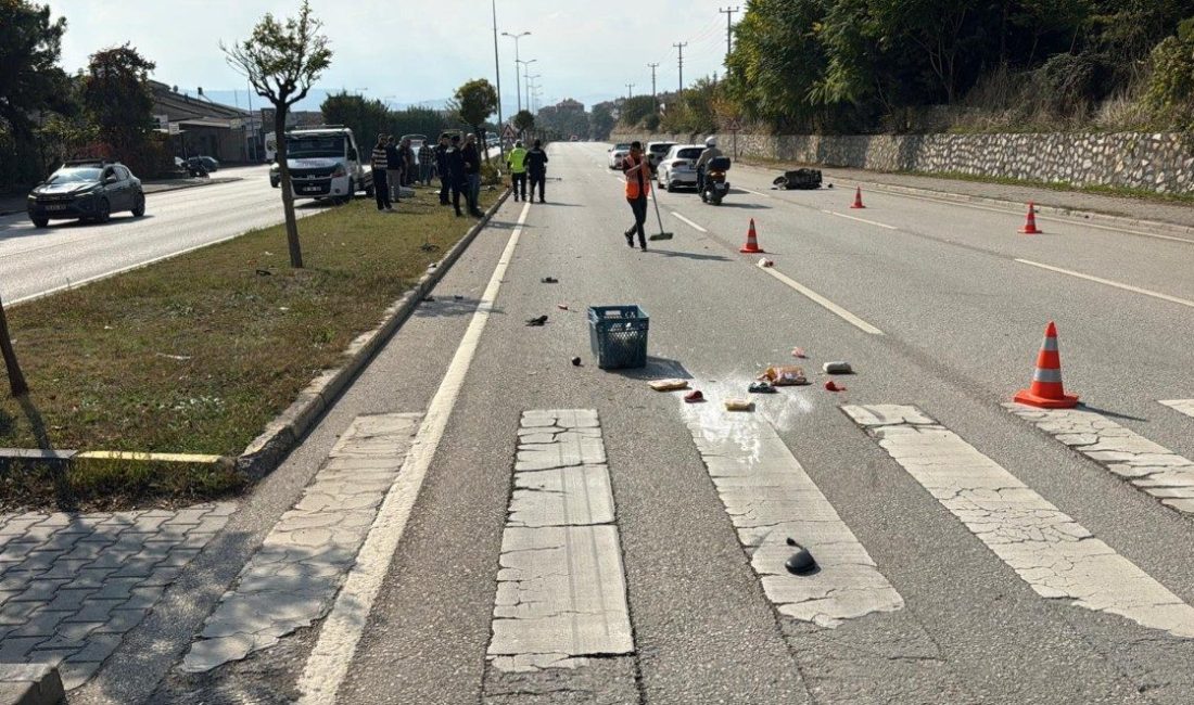 Yaya geçidinde otomobilin çarptığı elektrikli bisikletin sürücüsü öldü Murat ÖZELCİ/KARABÜK, – KARABÜK’ün Safranbolu ilçesinde yaya geçidinde otomobilin çarptığı