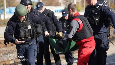 UKRAYNA, – UKRAYNA Devlet Başkanı Volodimir Zelenskiy, Rus ordusunun Dnipro,
