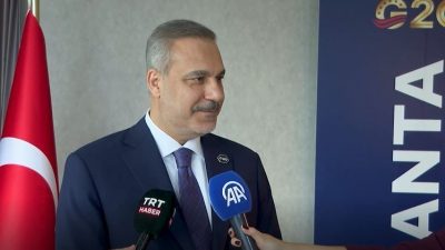 Kadircan GÜLER/ANKARA, -DIŞİŞLERİ Bakanı Hakan Fidan, “Bu seneki G20 toplantısı,